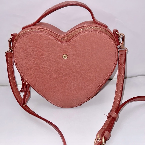 LC Lauren Conrad Handbags - LC Lauren Conrad Heart Shaped Crossbody Bag